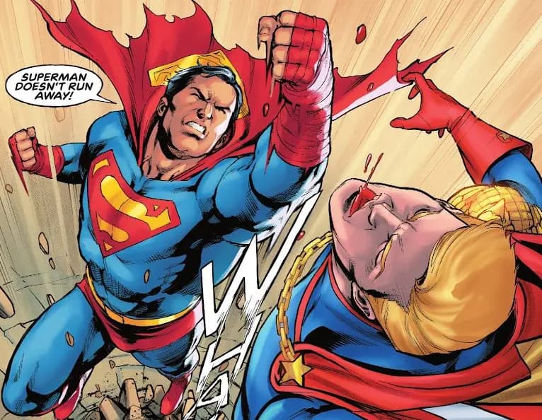 Superman vs Homelander