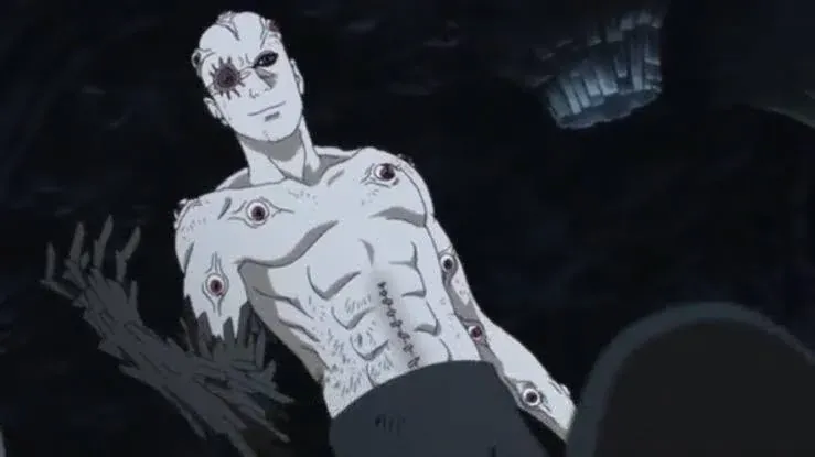 Imagem de Shin Uchiha no anime Boruto