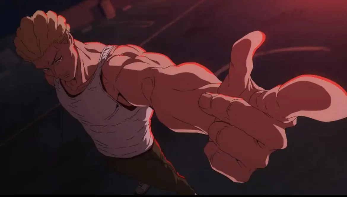 Imagem oficial do Hakari Kinji no trailer de Jujutsu Kaisen